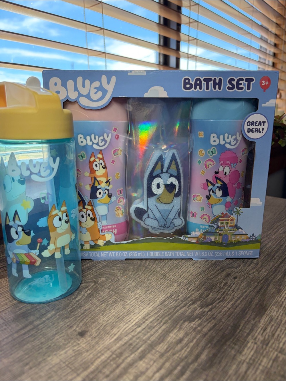 Bluey Kids Bath Set